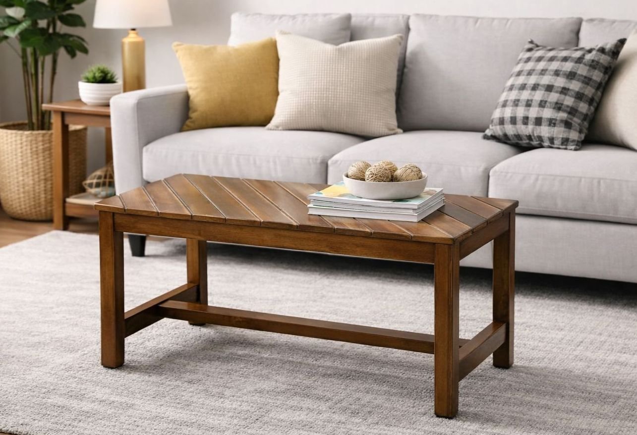 RECTANGULAR WOODEN TEPOY